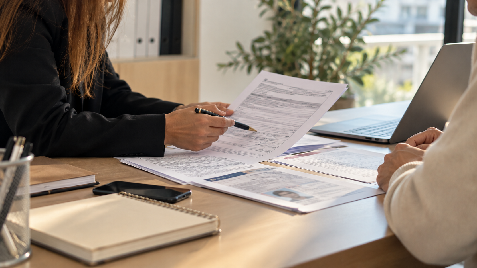 Revisión profesional de documentación para residencia y trabajo en España